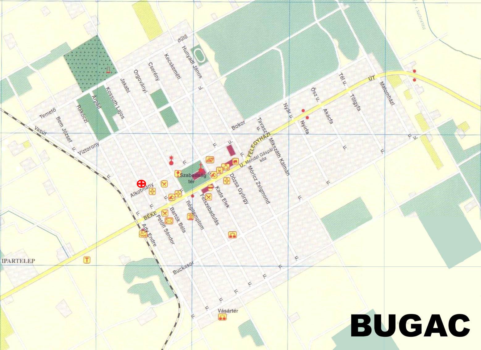 bugac térkép MedimiX   háziorvosi rendelő bugac térkép
